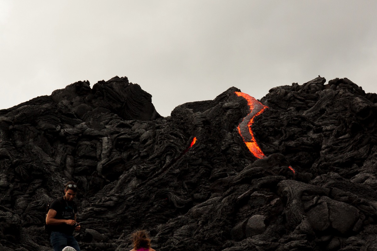 Lava Wanderung