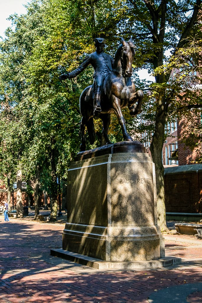 Staute von Paul Revere