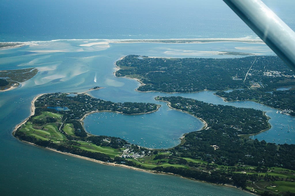 Rundflug: Blick auf Cape Cod, Martha's Vineyard und Nantucket