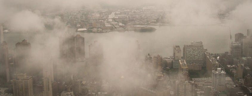 New York im Nebel