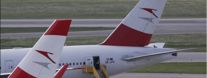 Wien Schwechat ist Heimatflughafen der Austrian Airlines
