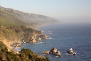 Küste entlang des Highway 1