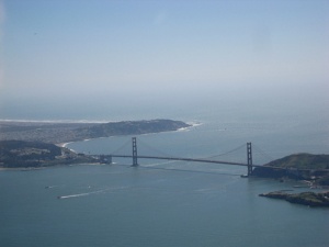 Golden Gate von oben