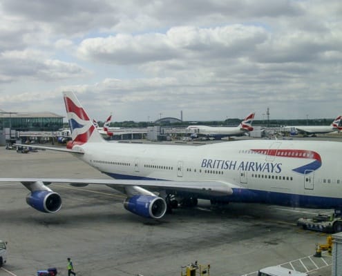 BA 747 @ London Heathrow