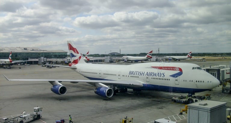 BA 747 @ London Heathrow