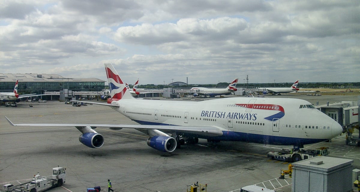 747 der British Airways