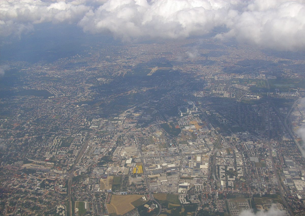 Blick auf Wien