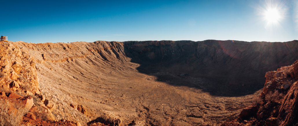 Barringer Crater Arizona Panorama