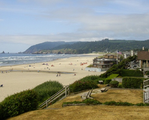 Blick auf die Bucht