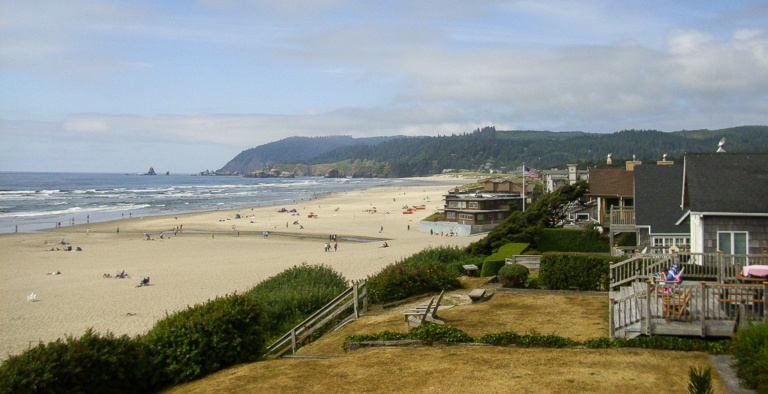 Blick auf die Bucht