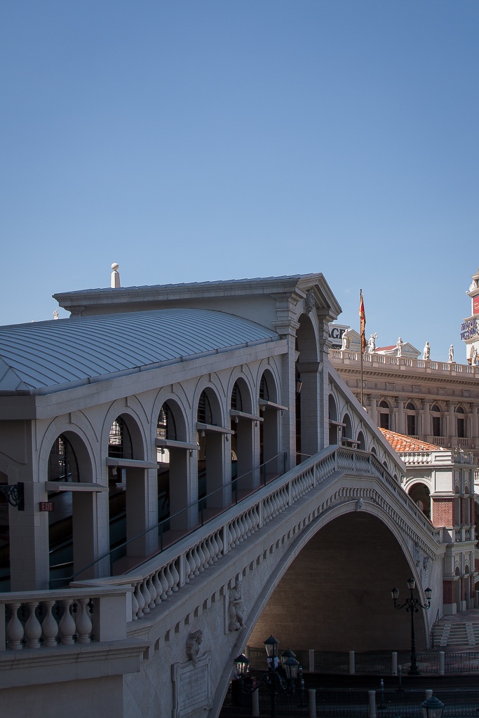 Nachbau der Rialto Brücke