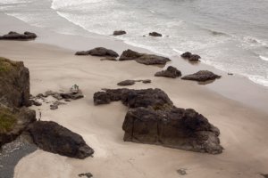 Blick auf den Strand @ Bird Point