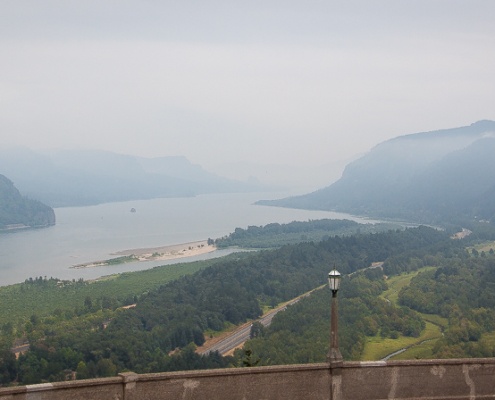 Aussicht vom Crown Vista Point