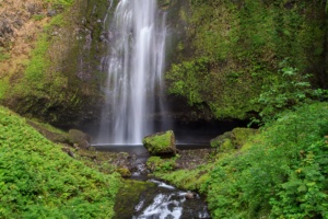 Multnomah Falls - das untere "Ende"