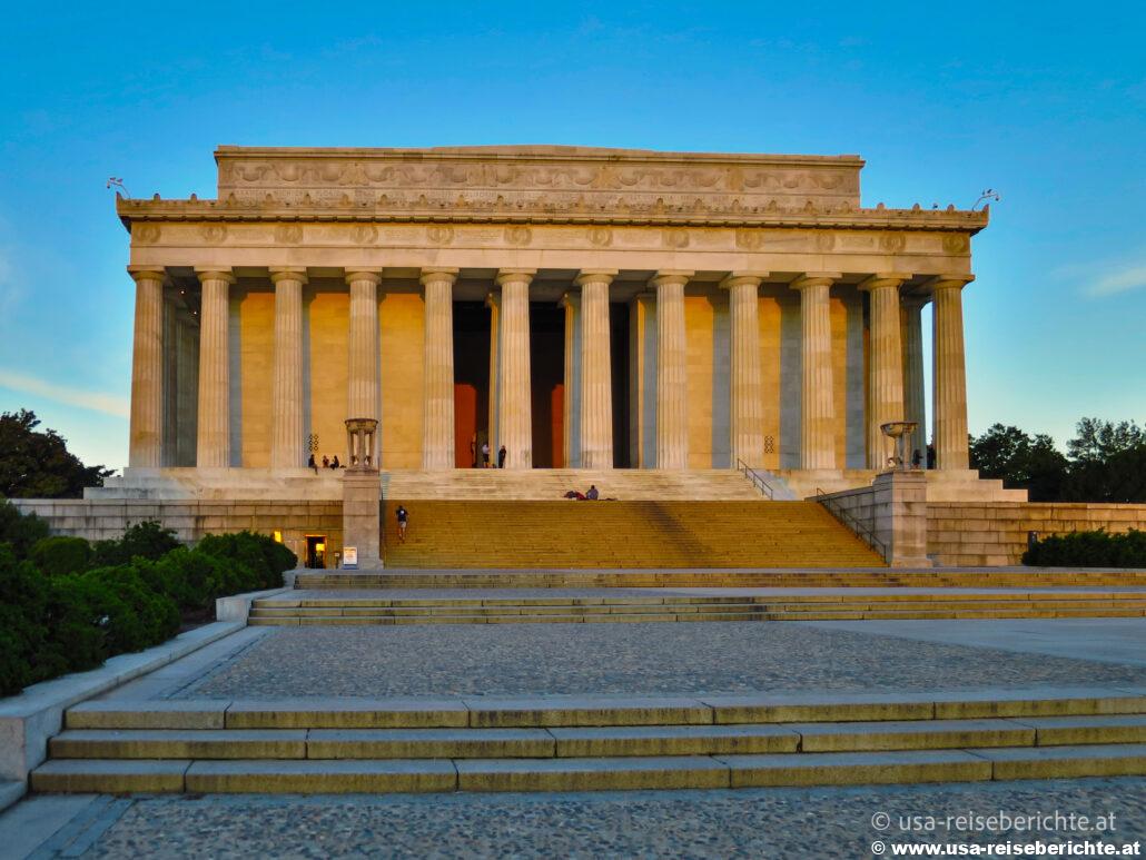 Lincoln Memorial bei Sonnenaufgang