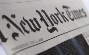 New York Times Zeitung