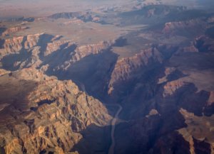 der Grand Canyon von oben