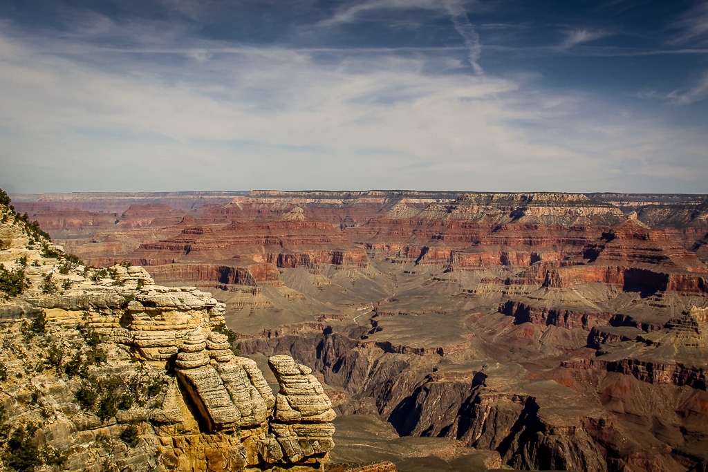 Ausblick in die Canyon-Landschaft