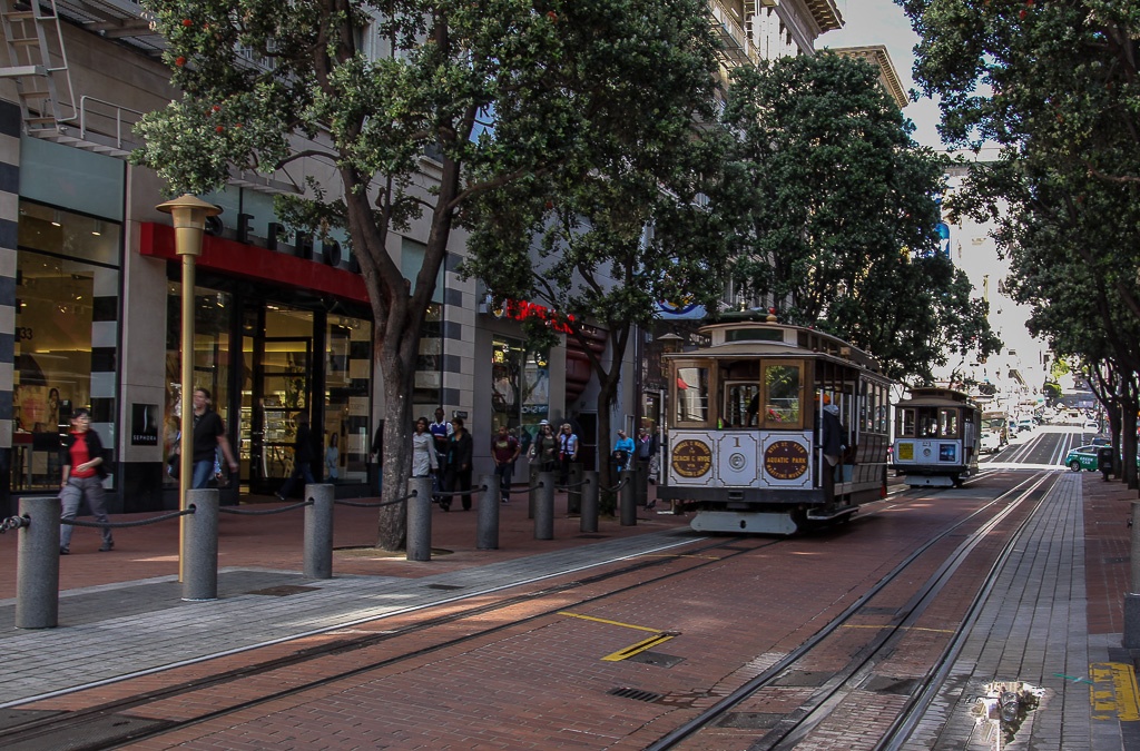 Cable Car der Powell Line