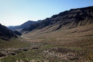 Einfahrt ins Valley of Fire